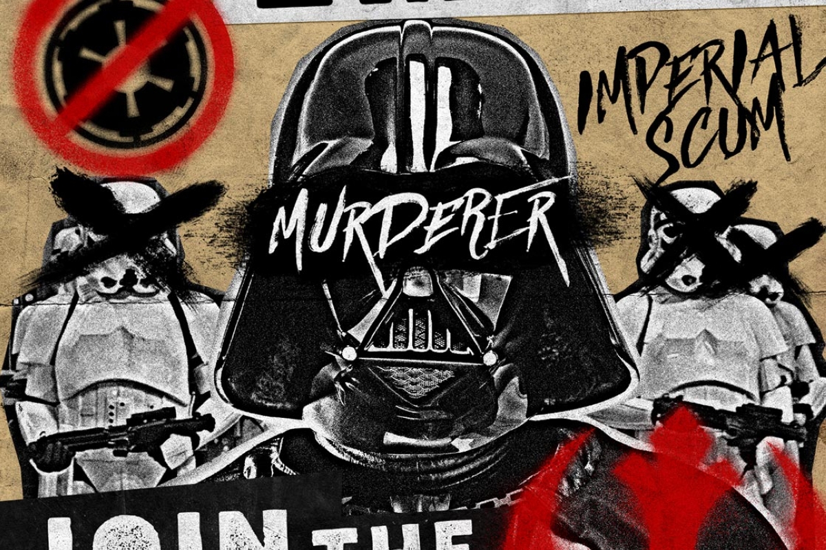 How To Make Graffiti Posters How To Create A Grungy Star Wars Propaganda Poster In Photoshop