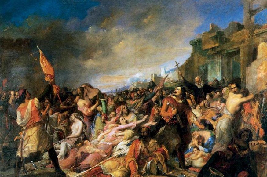Tο Ολοκαύτωμα του Μεσολογγίου