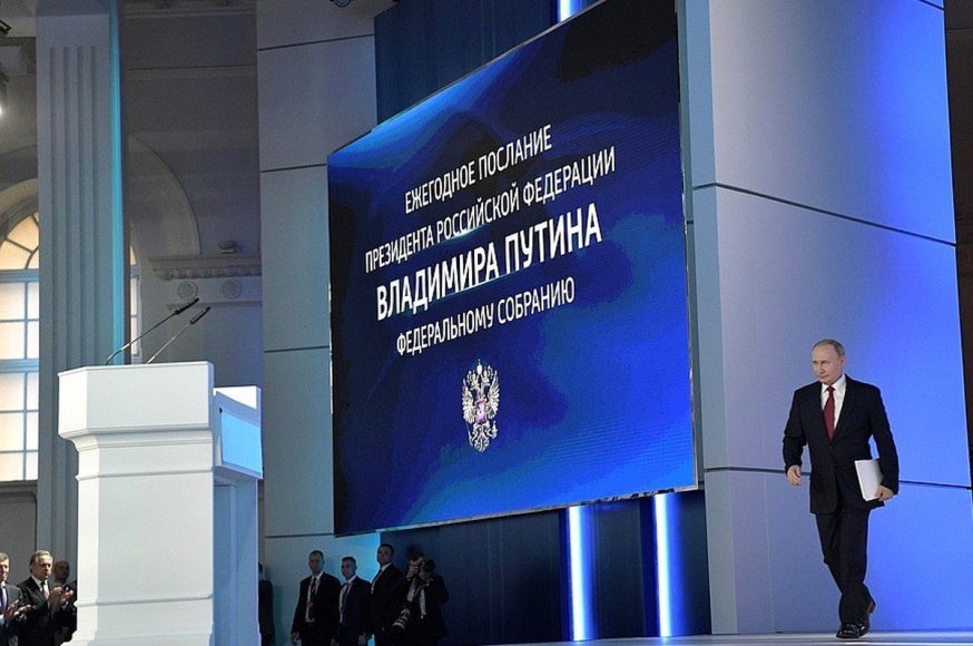 H ομιλία του Β. Πούτιν προς το έθνος της Ρωσίας