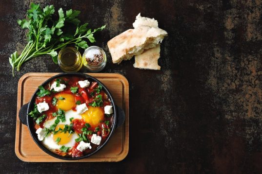 Shakshuka με φέτα